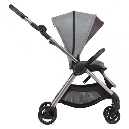 Anex IQ Premium 3 in 1 Aton B2 Base Travel System Pure Grey