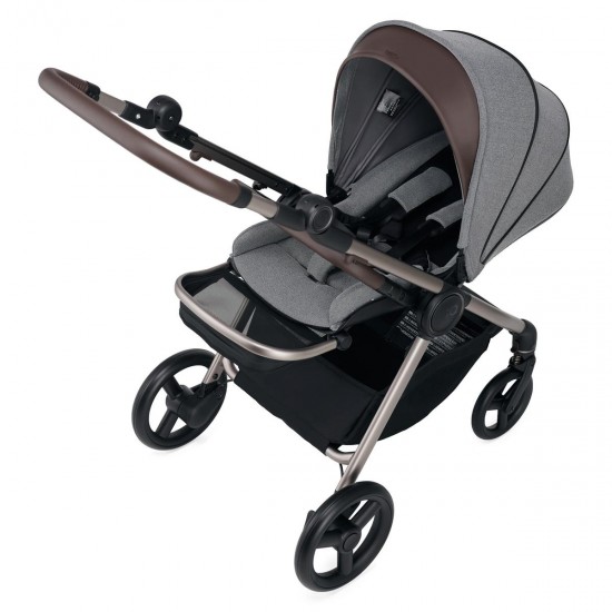 Anex IQ Premium 2 in 1 Pram Plus Lightweight Buggy, Pure Grey