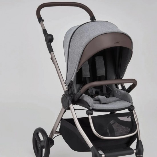 Anex IQ Premium 2 in 1 Pram Plus Lightweight Buggy, Pure Grey