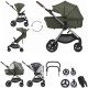 Anex IQ Premium 2 in 1 Pram Plus Lightweight Buggy, Richi Green