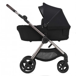 Anex IQ Premium 2 in 1 Pram Plus Lightweight Buggy, Smokey Black