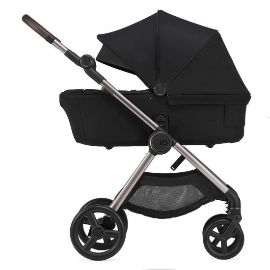 Anex IQ Premium 2 in 1 Pram Plus Lightweight Buggy, Smokey Black