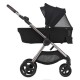 Anex IQ Premium 3 in 1 Aton B2 + Base Travel System, Smokey Black