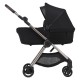 Anex IQ Premium 2 in 1 Pram Plus Lightweight Buggy, Smokey Black