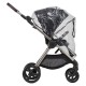 Anex IQ Premium 2 in 1 Pram Plus Lightweight Buggy, Smokey Black