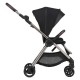 Anex IQ Premium 2 in 1 Pram Plus Lightweight Buggy, Smokey Black