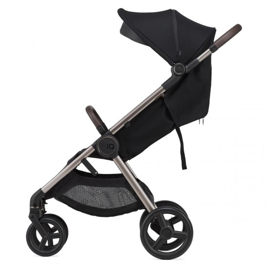 Anex IQ Premium 2 in 1 Pram Plus Lightweight Buggy, Smokey Black