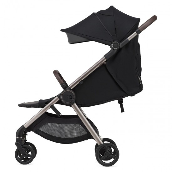 Anex IQ Premium 2 in 1 Pram Plus Lightweight Buggy, Smokey Black