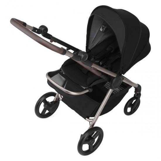 Anex IQ Premium 2 in 1 Pram Plus Lightweight Buggy, Smokey Black