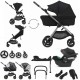 Anex IQ Premium 3 in 1 Aton B2 + Base Travel System, Smokey Black