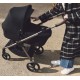 Anex IQ Premium 2 in 1 Pram Plus Lightweight Buggy, Smokey Black