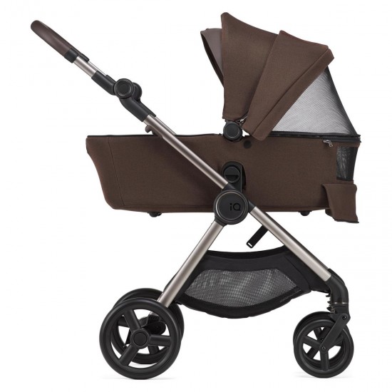 Anex IQ Premium 2 in 1 Pram Plus Lightweight Buggy, Teddy Brown