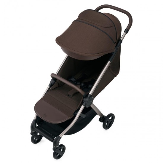 Anex IQ Premium 2 in 1 Pram Plus Lightweight Buggy, Teddy Brown