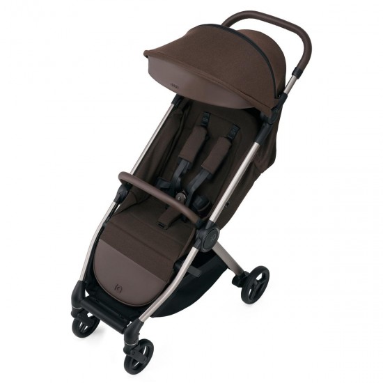 Anex IQ Premium 2 in 1 Pram Plus Lightweight Buggy, Teddy Brown