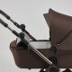 Anex IQ Premium 2 in 1 Pram Plus Lightweight Buggy, Teddy Brown