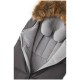 Anex Footmuff Wom 0+, Dark Grey