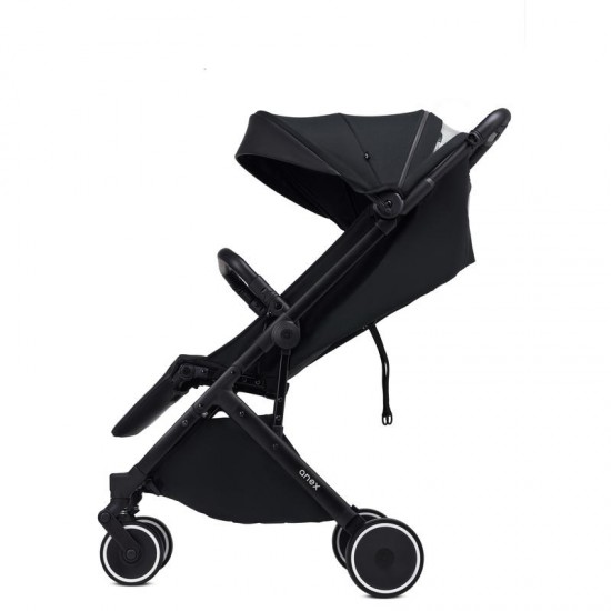 Anex Air-X Premium 4 Piece Compact Stroller Bundle, Black