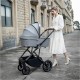 Babymore Chia Pecan Isofix Travel System Bundle, Pearl Grey