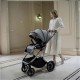 Babymore Chia Pram & Pushchair Bundle, Pearl Grey