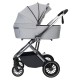 Babymore Chia Pecan Isofix Travel System Bundle, Pearl Grey