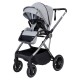 Babymore Chia Pecan Isofix Travel System Bundle, Pearl Grey