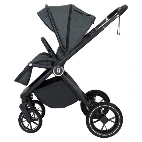 Babymore Kai Pram & Pushchair Bundle, Forest Grey