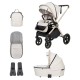 Babymore Kai Pram & Pushchair Bundle, Sandstone