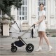 Babymore Kai Pram & Pushchair Bundle, Sandstone