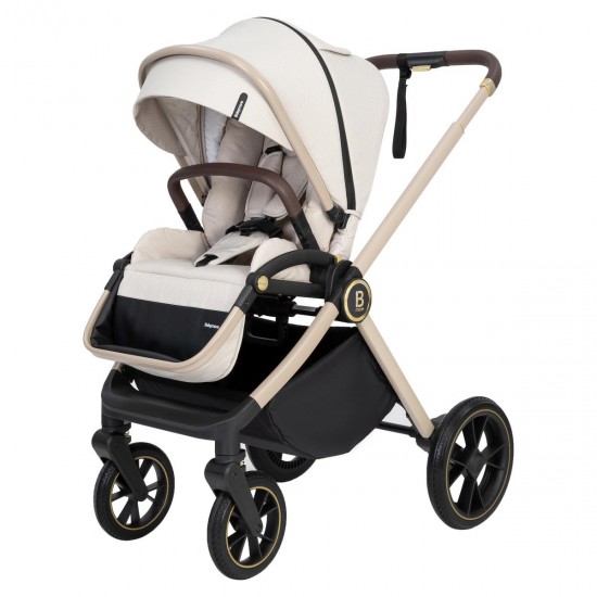 Babymore Kai Pram & Pushchair Bundle, Sandstone