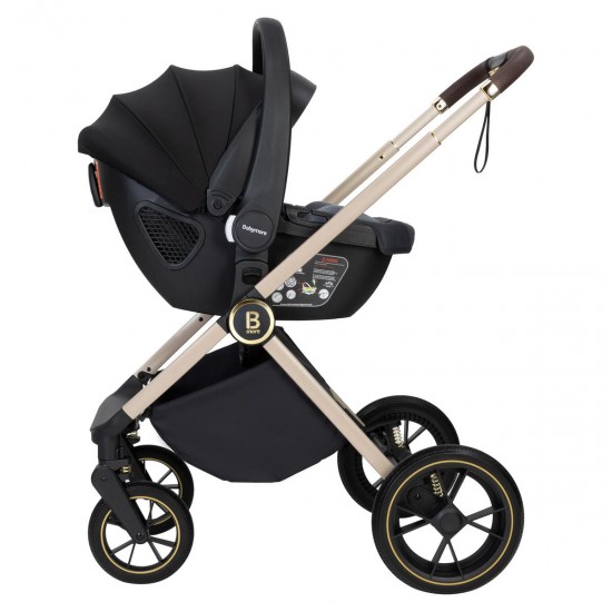 Babymore Kai Coco Isofix Travel System Bundle, Sandstone