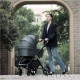 Babymore Kai Pecan Isofix Travel System Bundle, Forest Grey