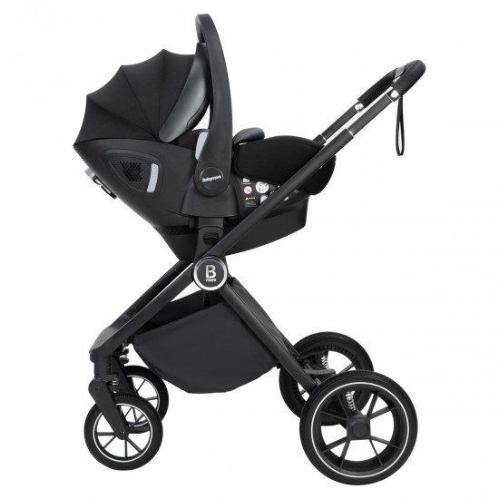 Babymore Kai Pecan Isofix Travel System Bundle, Forest Grey