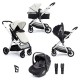 Babymore Mimi Pecan i-Size Travel System, Silver