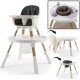 Babystyle Oyster 4 in 1 Highchair + FREE Activity Play Set worth £40, Fossil