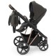 Babystyle Prestige Vogue 2 in 1 Pram, Black/Gold/Earth