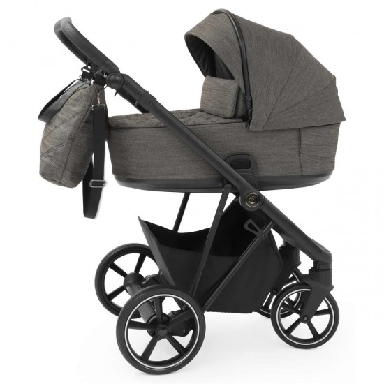 Babystyle Prestige Vogue 2 in 1 Pram, Black/Mountain