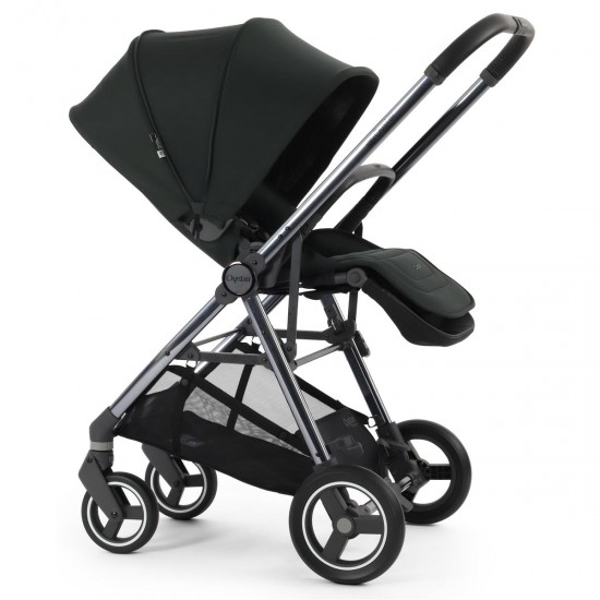 Babystyle Oyster Gravity+ 4 Piece Travel System Package, Black Olive