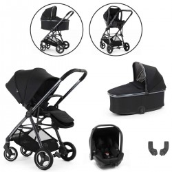 Babystyle Oyster Gravity+ 4 Piece Travel System Package, Carbonite