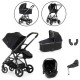 Babystyle Oyster Gravity+ 5 Piece Travel System Package, Carbonite