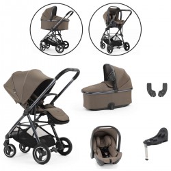 Babystyle Oyster Gravity+ 5 Piece Travel System Package, Mink