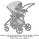 Bebecar V Cross Sport Complete Travel System + Lie Flat Car Seat, Raincover, LA3 Kit, FREE Footmuff & Bag, Sky Blue