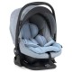 Bebecar Bib Trio 3 in 1 Travel System + Lie Flat Car Seat & FREE Bag, Light Blue