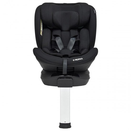 Bebecar Carbebe E-Rodea 360° Rotating Spin i-Size Car Seat, Black