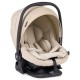 Bebecar Minipop Trio 3 in 1 Travel System + Lie Flat Car Seat & FREE Bag, Beige