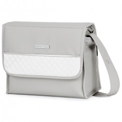 Bebecar Changing Bag, Silver Grey