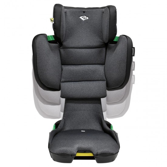 Bebecar Multi Fold i-Size Car Seat 100-150cm, 4-12 Years, Black