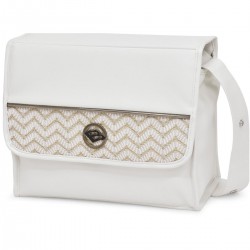 Bebecar Changing Bag, Prive - Woven White