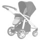 Bebecar Via Cross Magic Combination Pram + Raincover, LA3 Kit & FREE Footmuff, Tuxedo