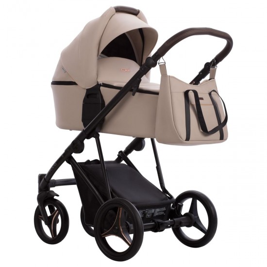 Bebetto Flavio Pro 2 in 1 Pram and Pushchair, PRO 02 Sand