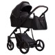 Bebetto Flavio Pro 3 in 1 + Isofix Base Travel System Bundle, PRO 06 Black